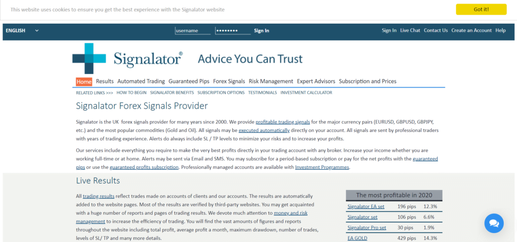 Revision Signalator Ltd  ¿Es un broker serguro? | Estafas Forex